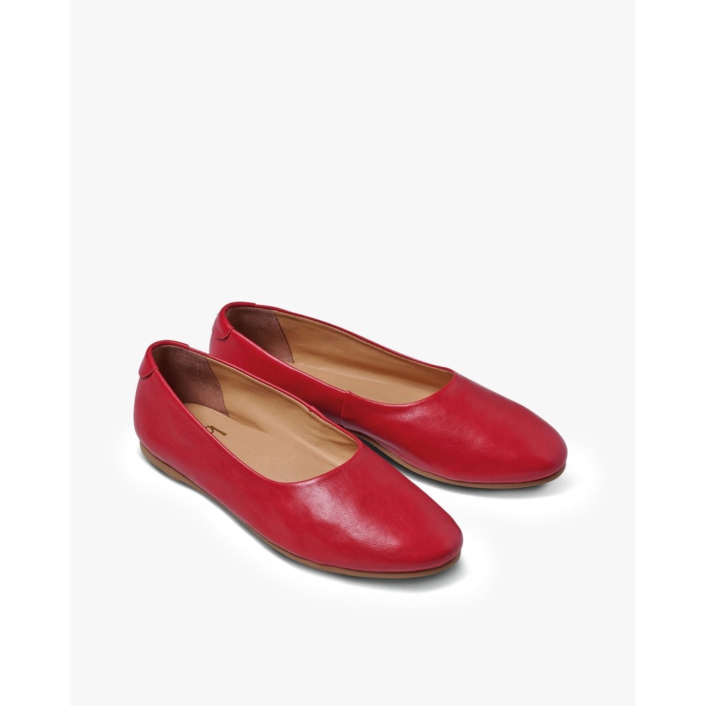 NWB Beek Swiftlet Ballet Slipper in Lipstick Size 8 - Picture 2 of 14